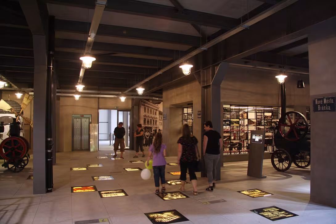 Dnešní pohled – Alternátor - Ekotechnické centrum Třebíč