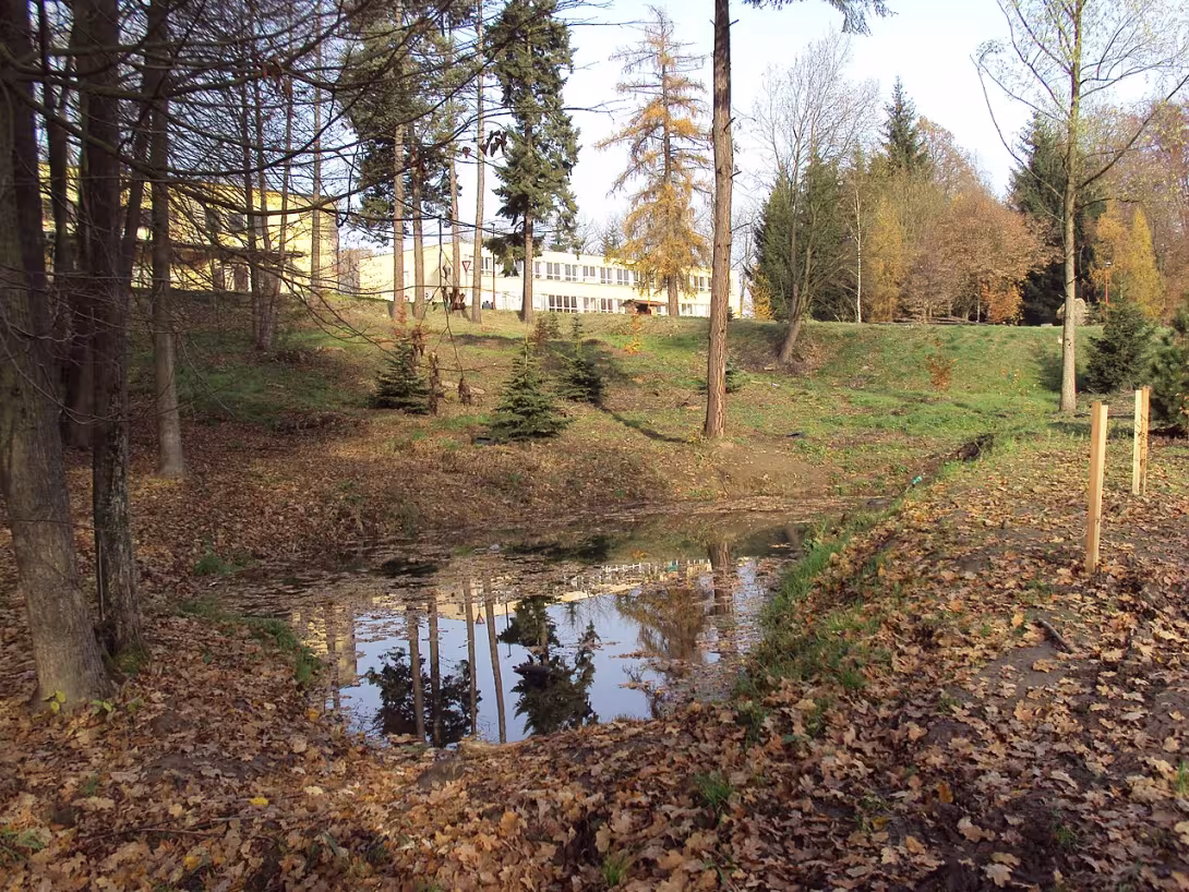 Dnešní pohled – Arboretum Nové Zákupy