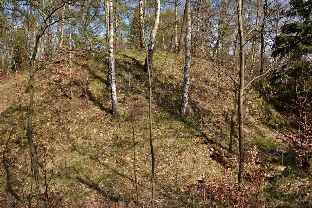 Dnešní pohled – Hausberk (Křimov)