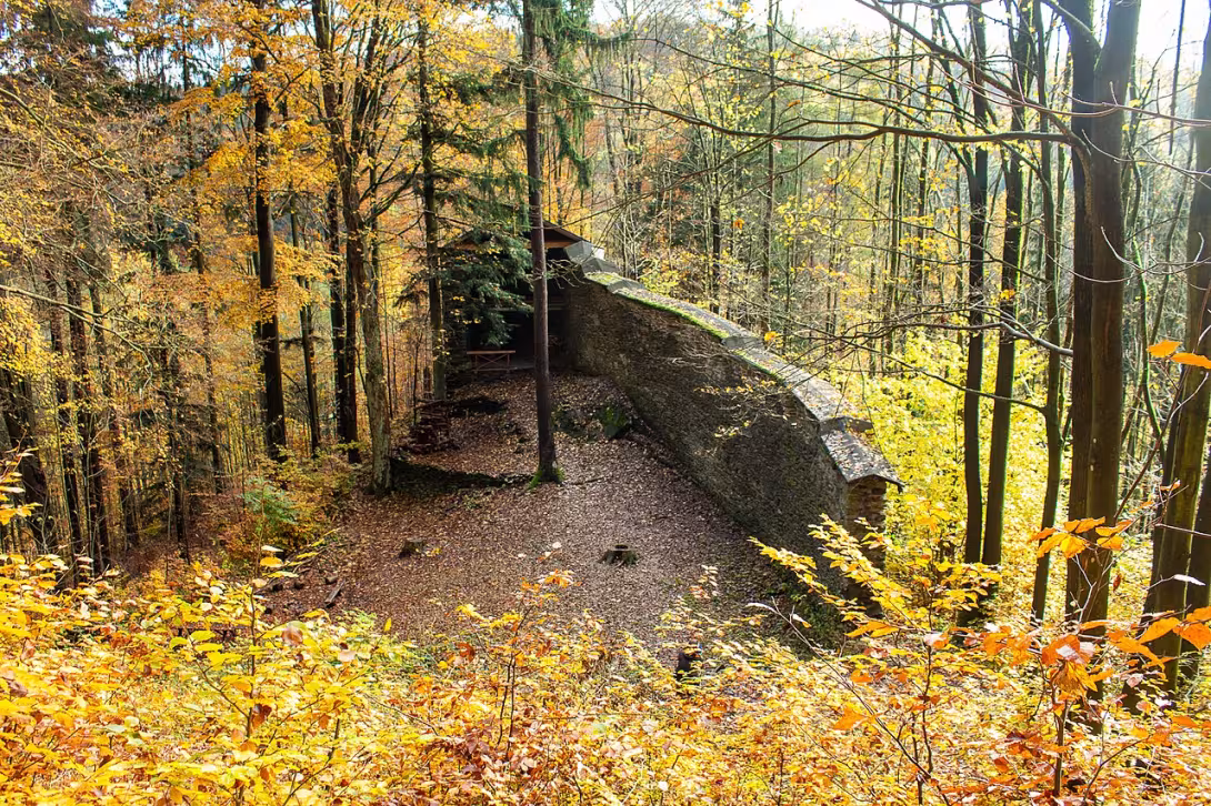 Today's view – Hrad Dolní Štěpanice