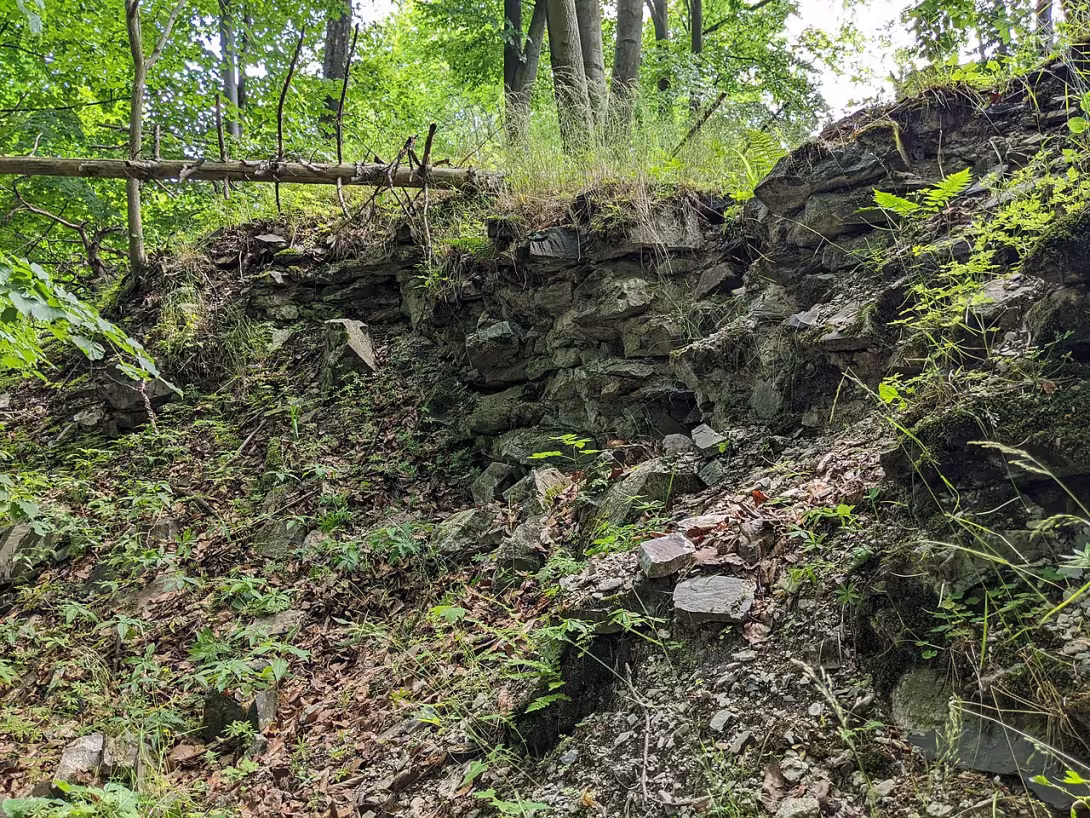 Dnešní pohled – Hrad Vildštejn