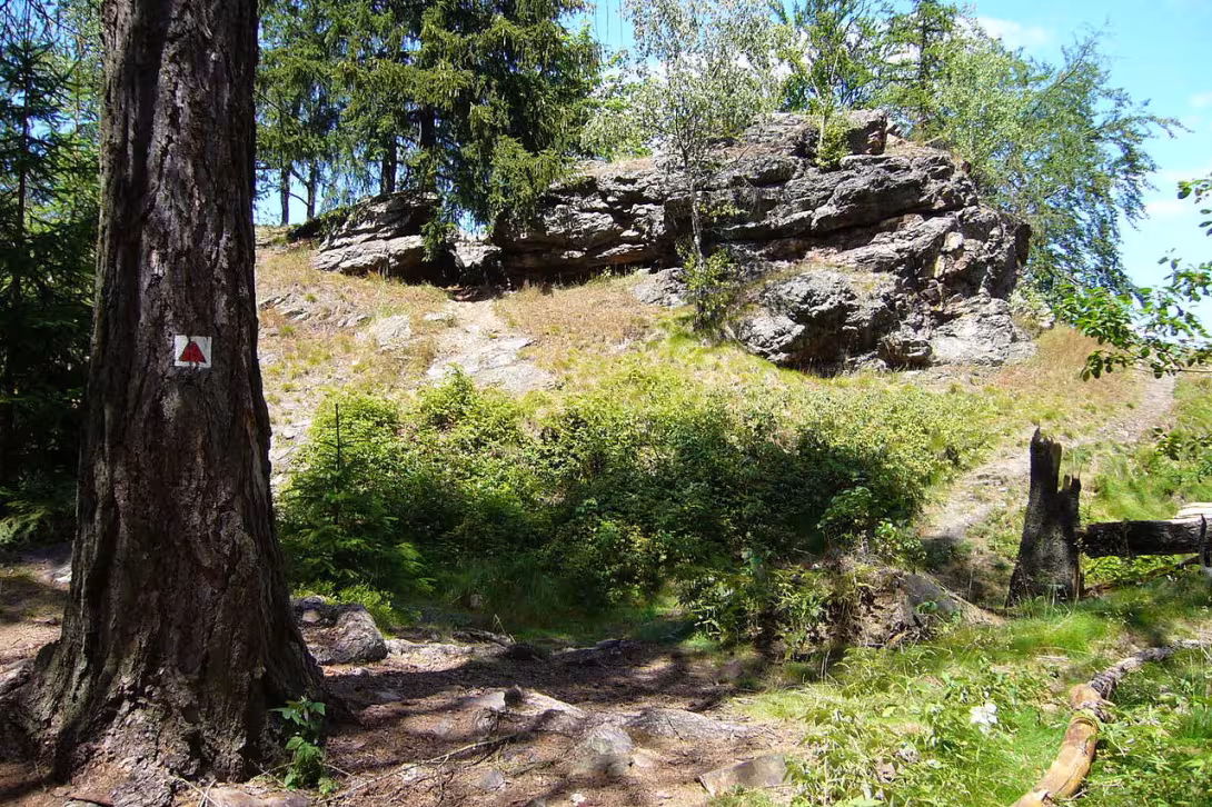 Dnešní pohled – Hrad na Radči