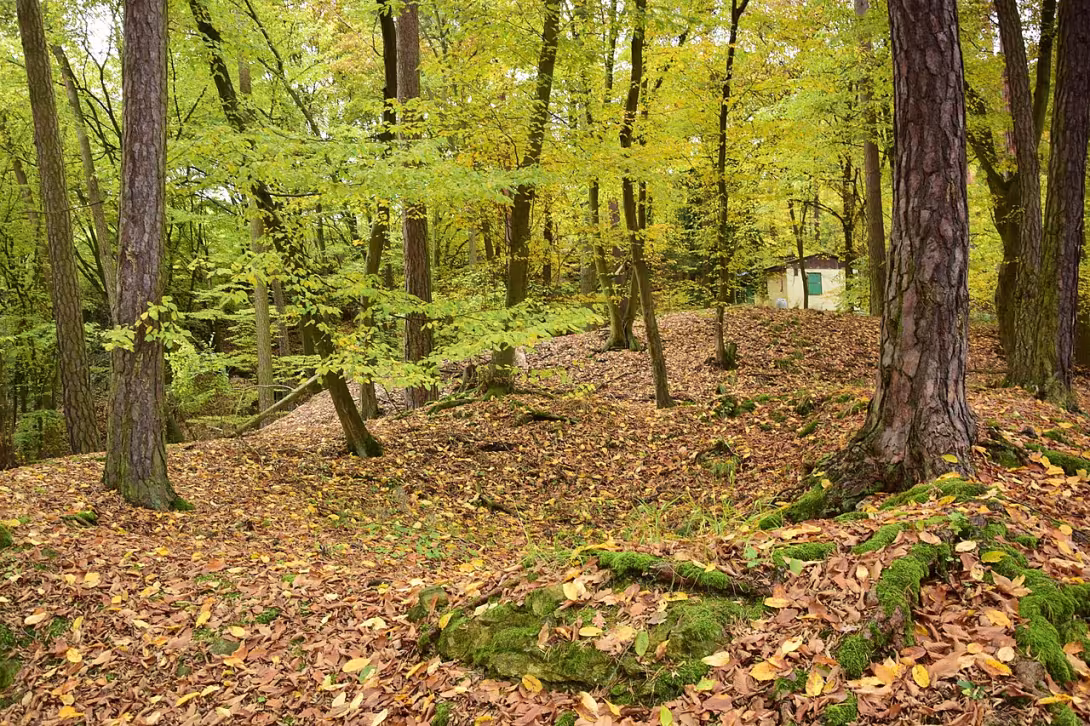 Dnešní pohled – Hrad u Čtyřkol