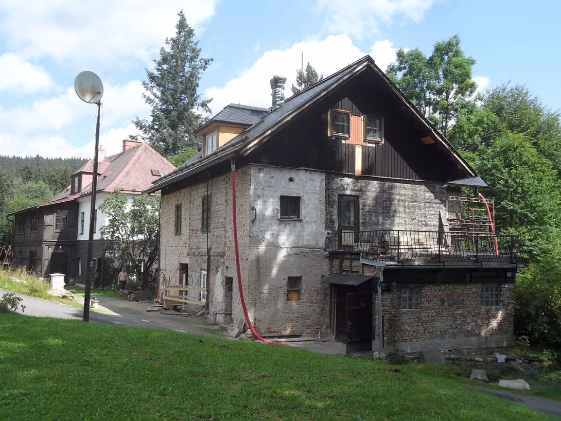 Dnešní pohled – Hubertov