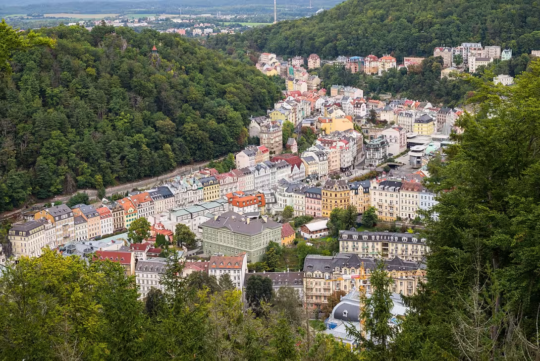Today's view – Karlovy Vary