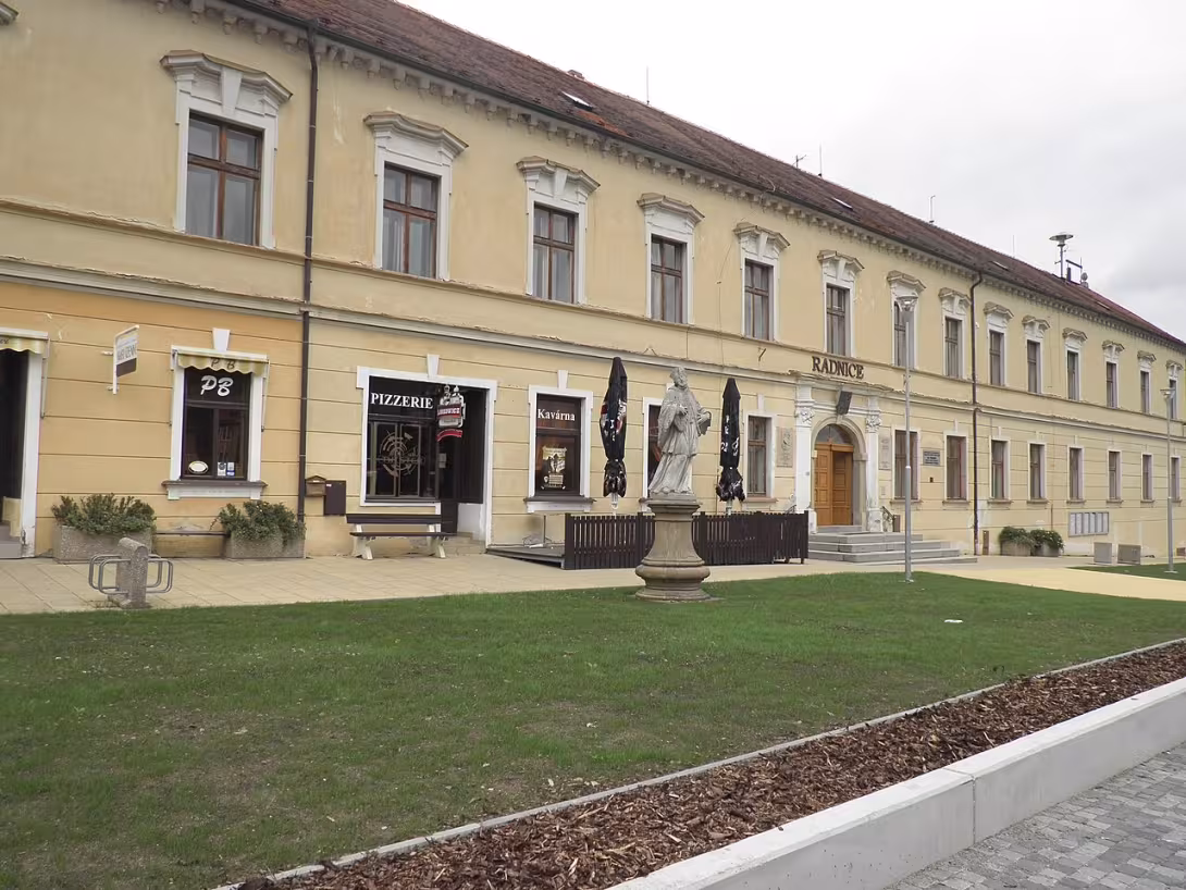 Heutige Ansicht – Klobouky u Brna