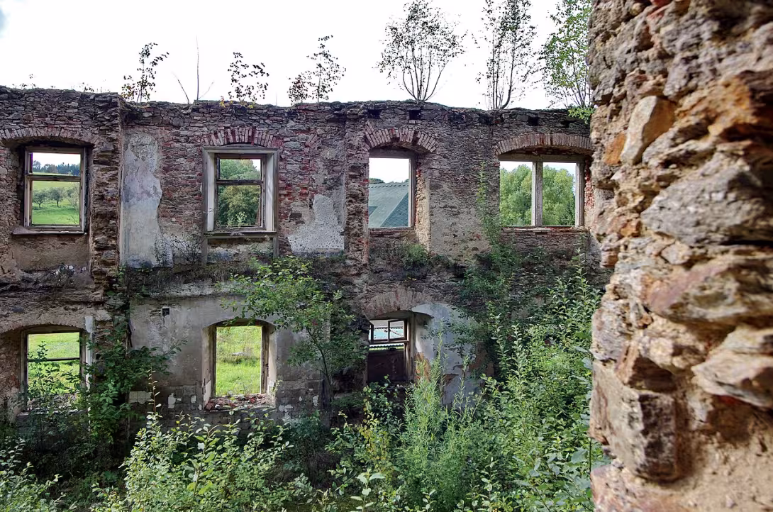Dnešní pohled – Kostelní Bříza
