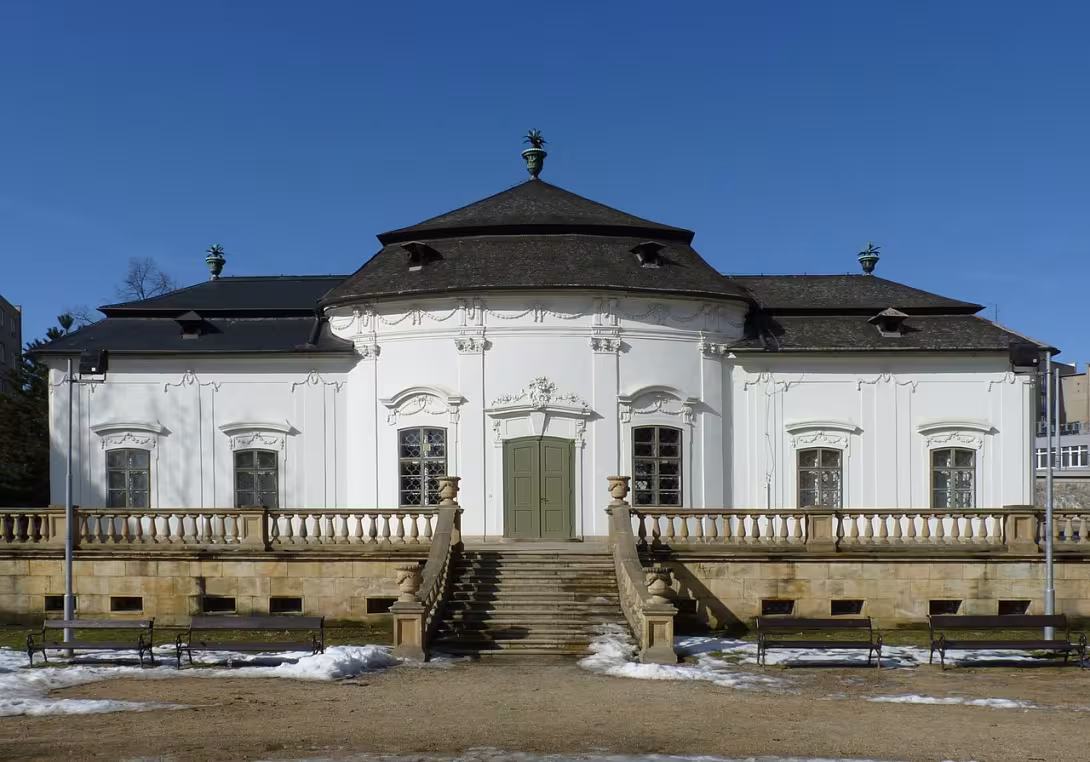 Dnešní pohled – Letohrádek Mitrovských