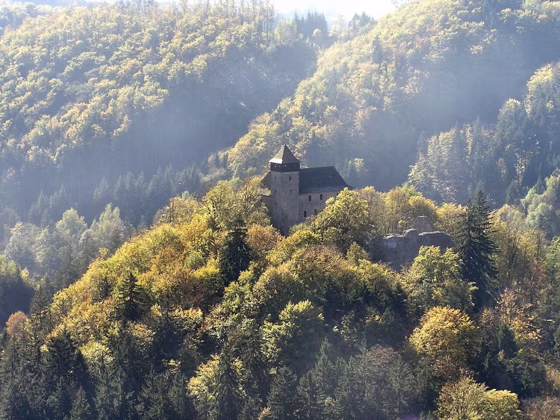 Dnešní pohled – Litice