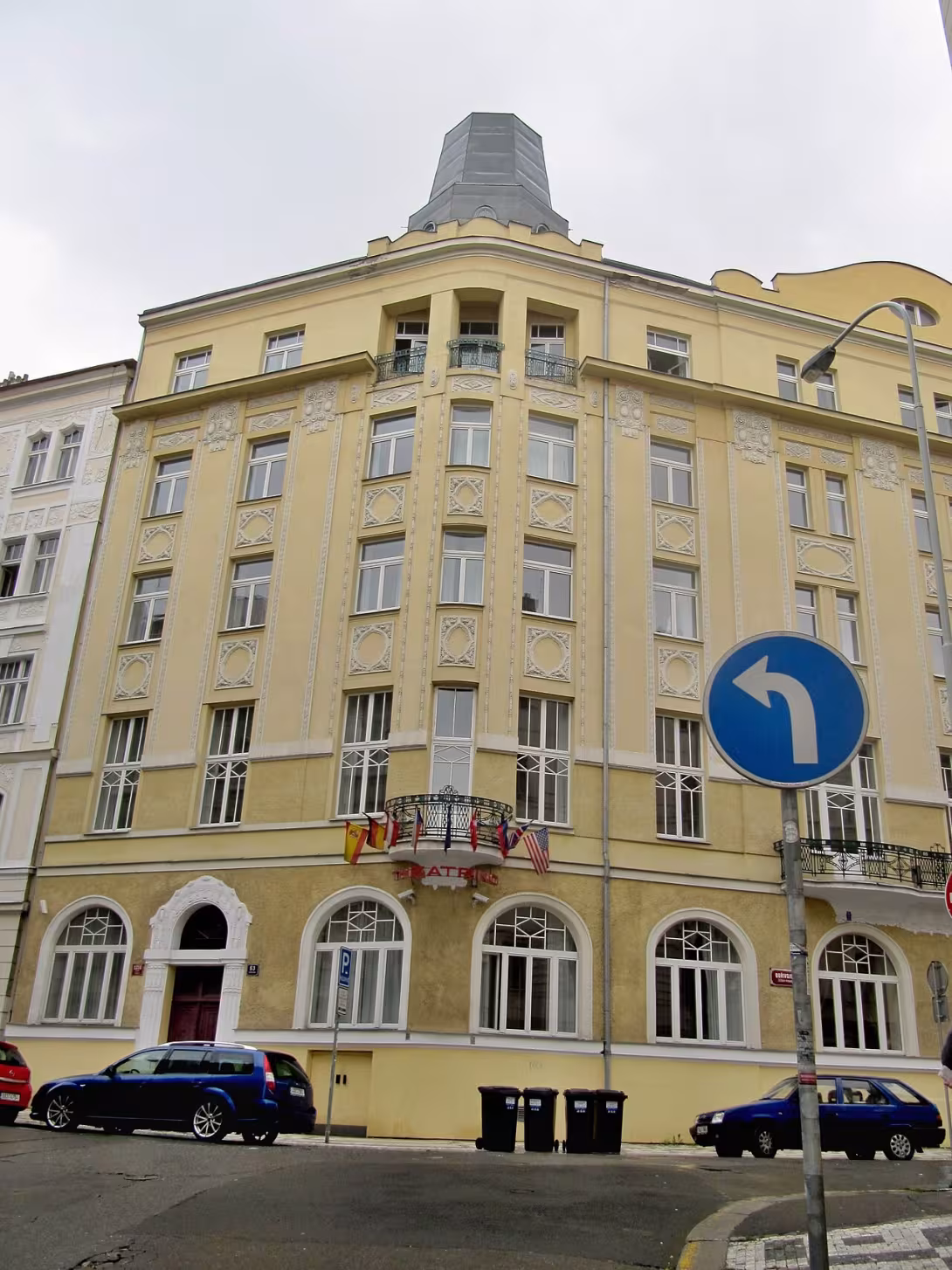 Dnešní pohled – Národní dům – hotel Theatrino