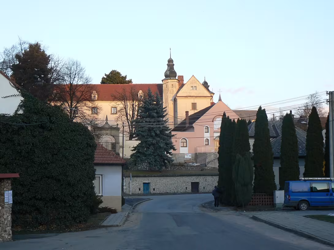 Dnešní pohled – Ořechov (zámek)
