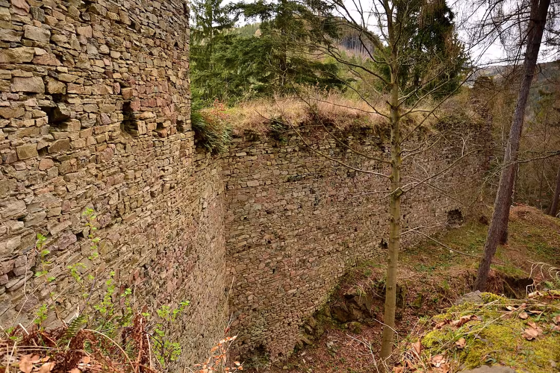 Dnešní pohled – Perštejn