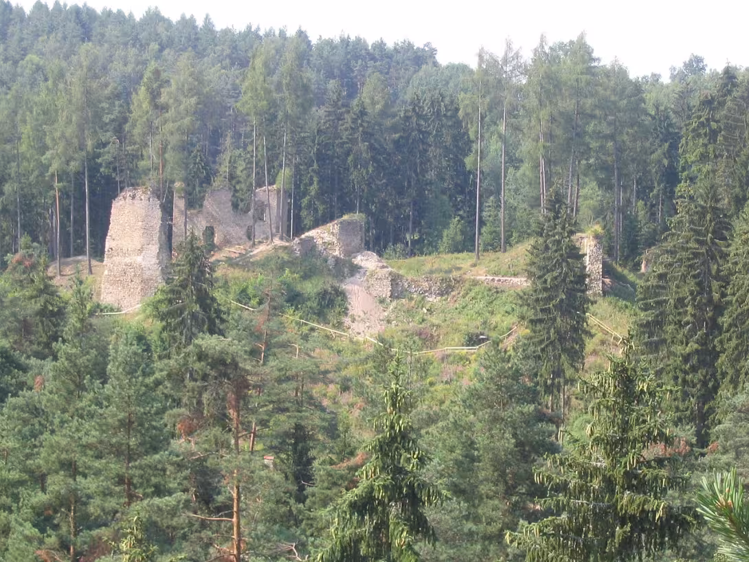 Dnešní pohled – Pořešín