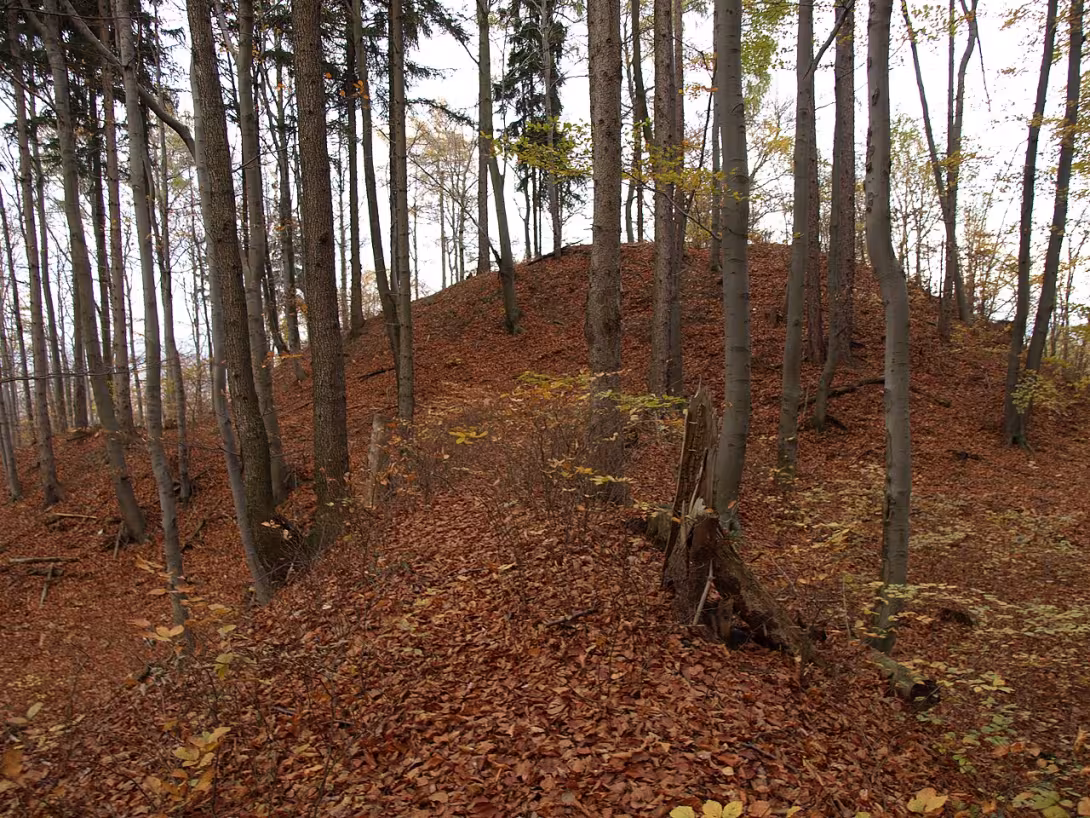 Dnešní pohled – Pustý zámek