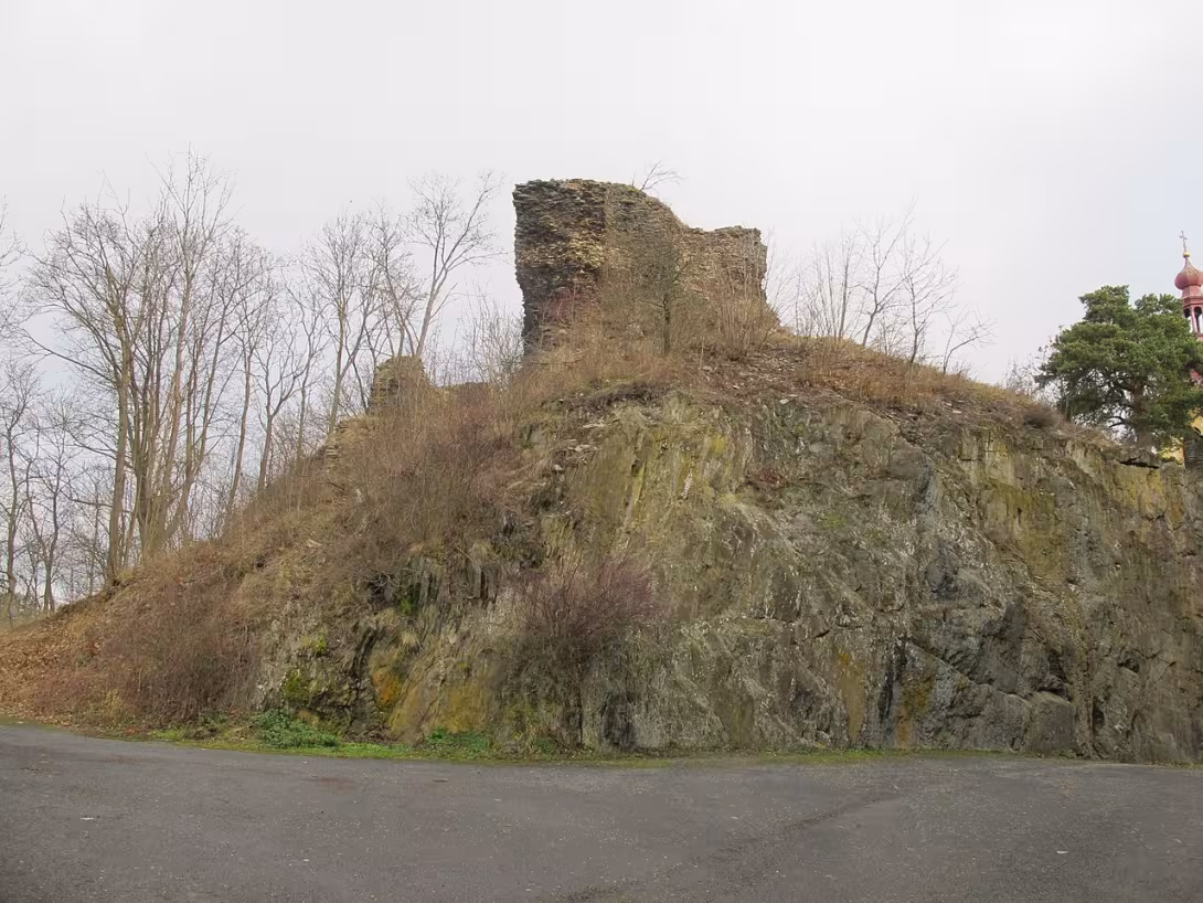 Dnešní pohled – Rabštejn nad Střelou