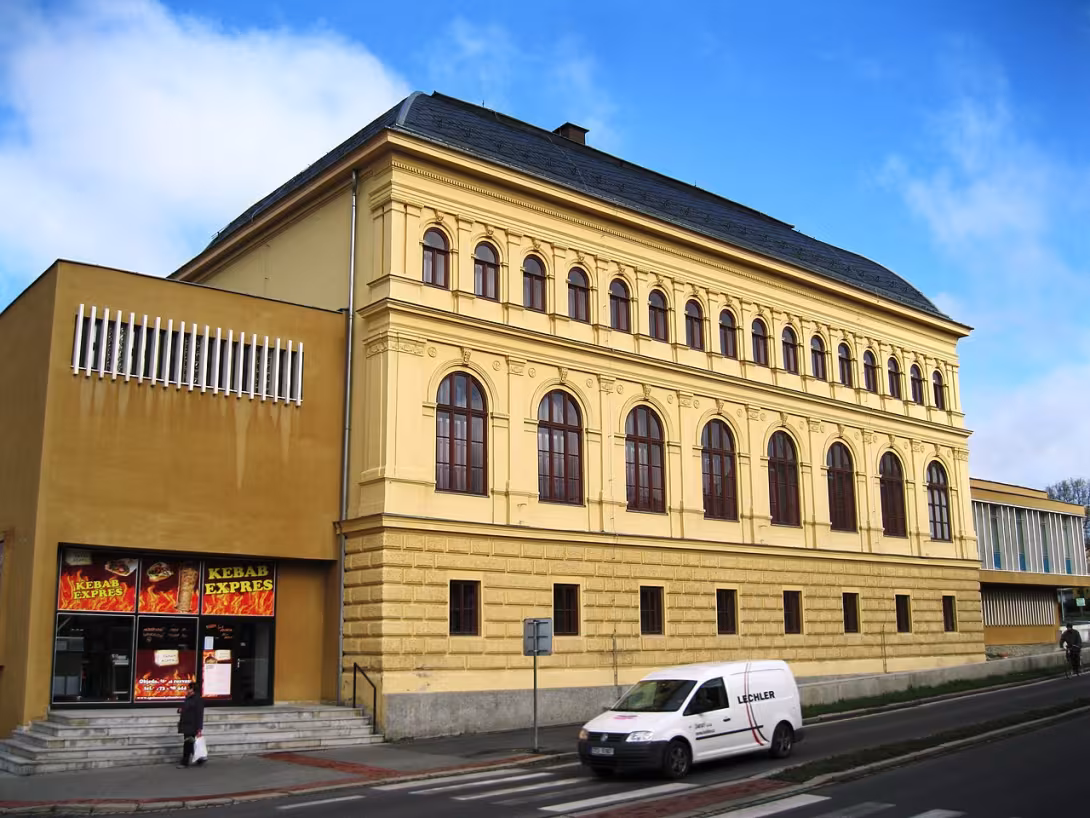 Heutige Ansicht – Společenský dům Bruntál