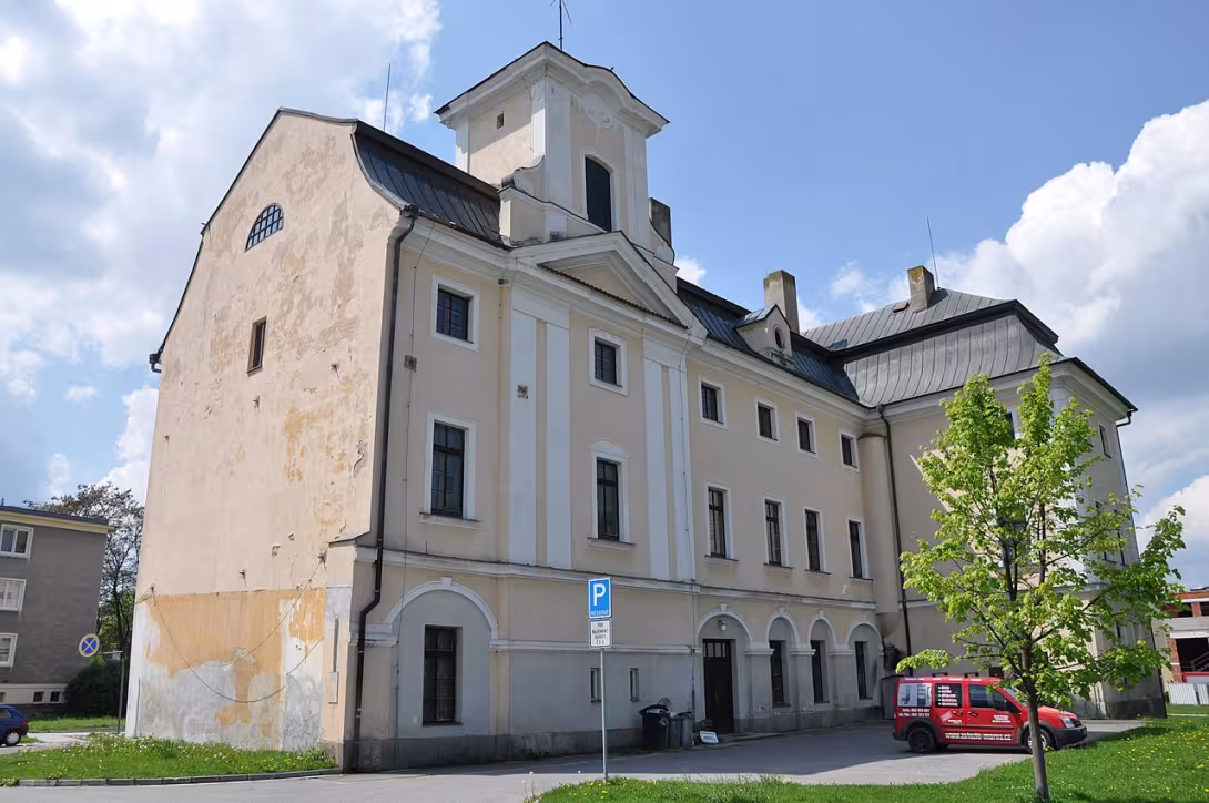 Dzisiejszy widok – Starý zámek Kostelec nad Orlicí