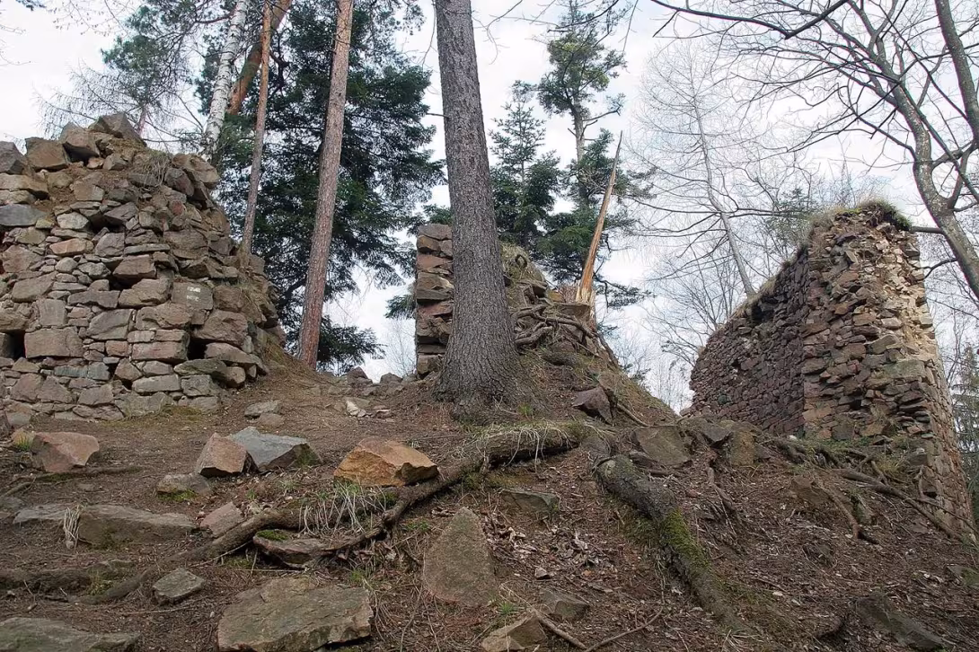 Dnešní pohled – Strádov