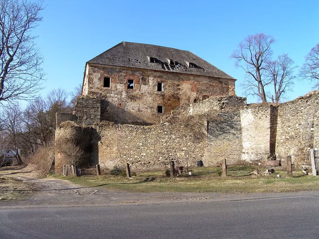 Dzisiejszy widok – Toužim