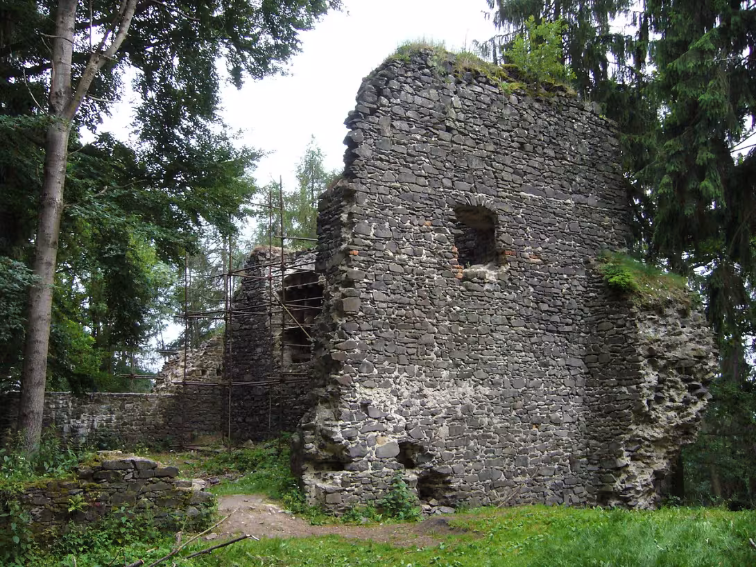Dnešní pohled – Volfštejn