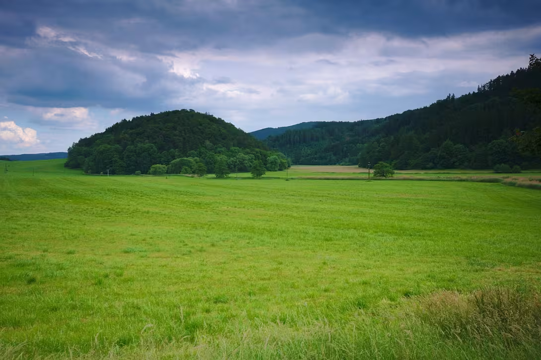 Dnešní pohled – Vraní Hora