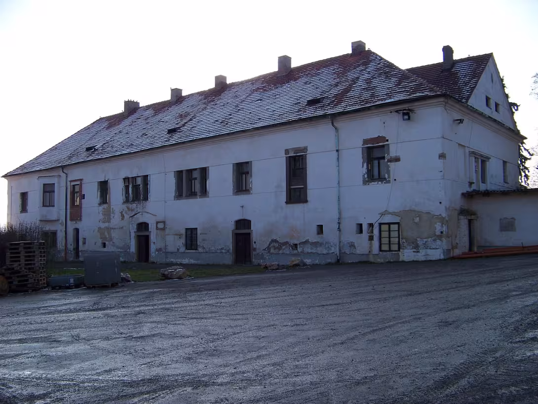 Dnešní pohled – Všeradice