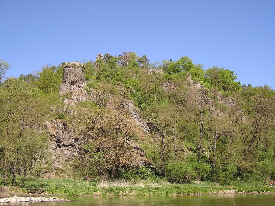Dnešní pohled – Zbořený Kostelec