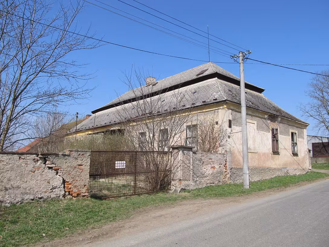 Dnešní pohled – Zemědělský dvůr čp. 1