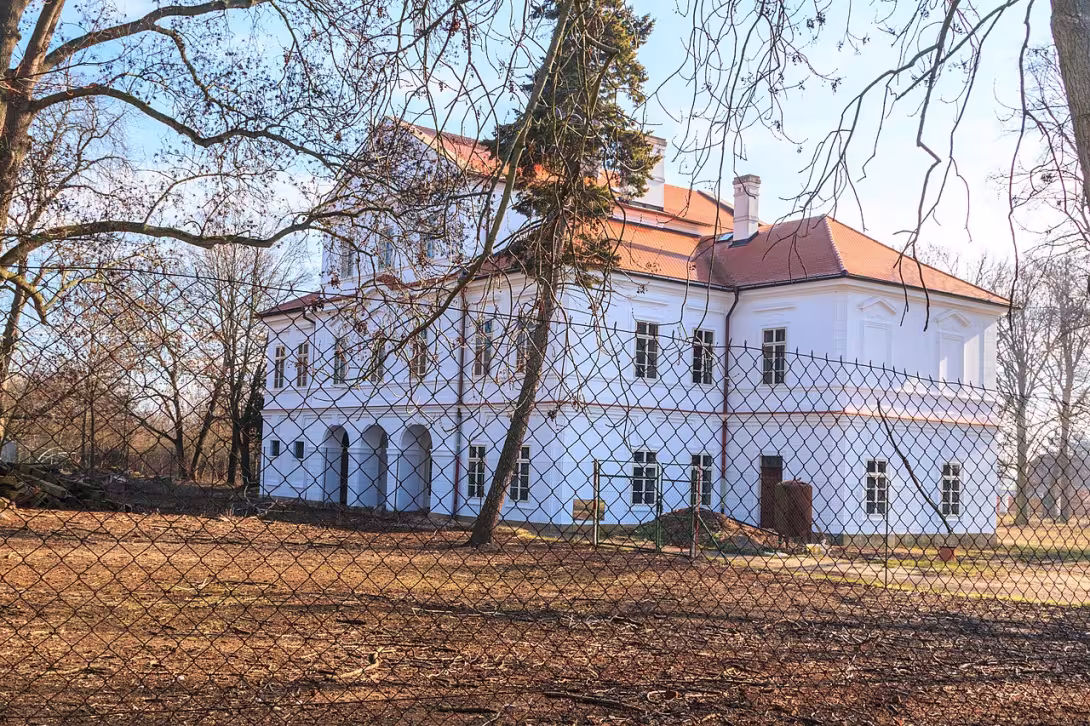 Dnešní pohled – Zámek Barchov