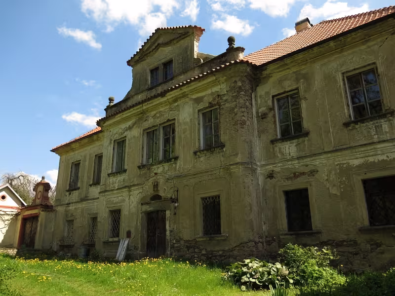 Dnešní pohled – Zámek Bolechovice