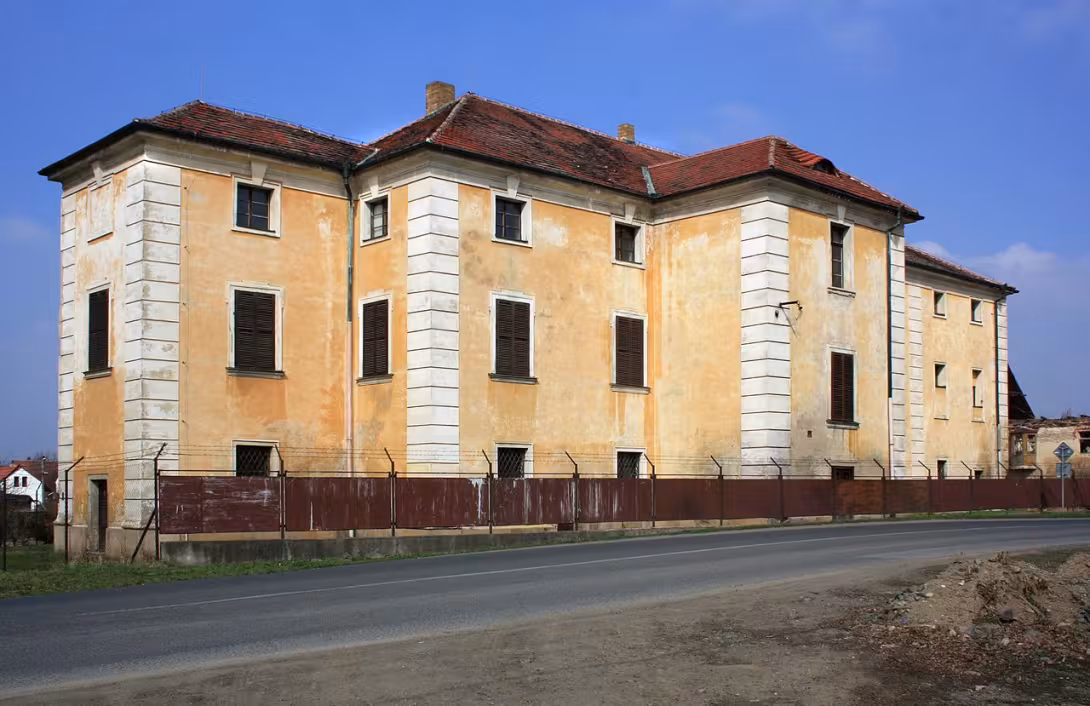 Dnešný pohľad – Zámek Chlumín
