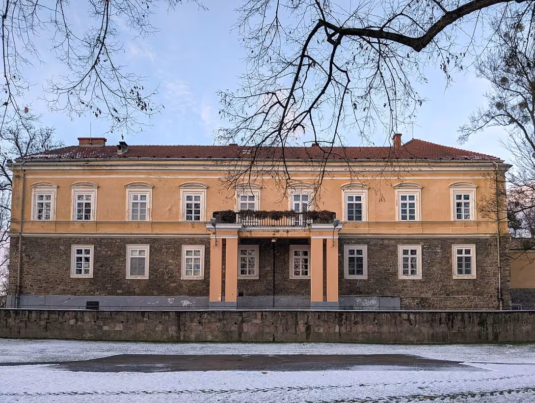 Dnešní pohled – Zámek Dolní Benešov