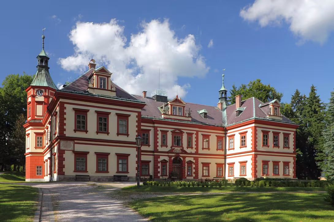 Dnešní pohled – Zámek Jilemnice