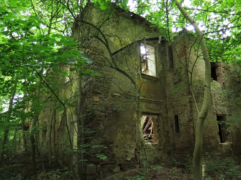 Dzisiejszy widok – Zámek Kamenná