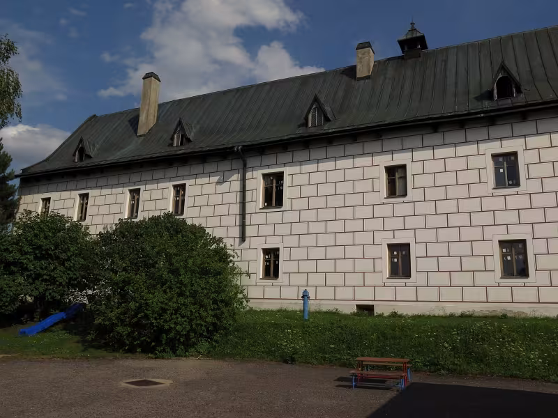 Dnešní pohled – Zámek Koldín