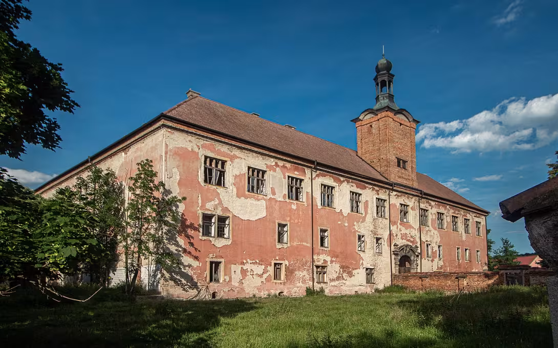 Dnešní pohled – Zámek Kounice