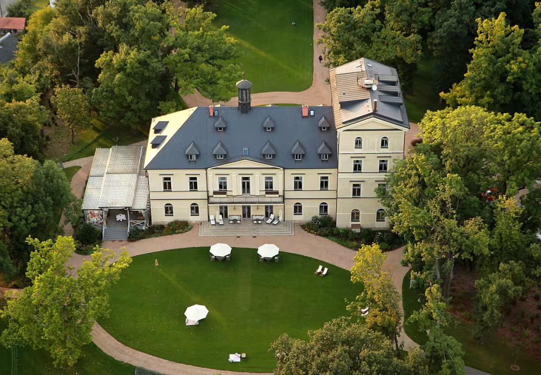 Dzisiejszy widok – Zámek Mcely