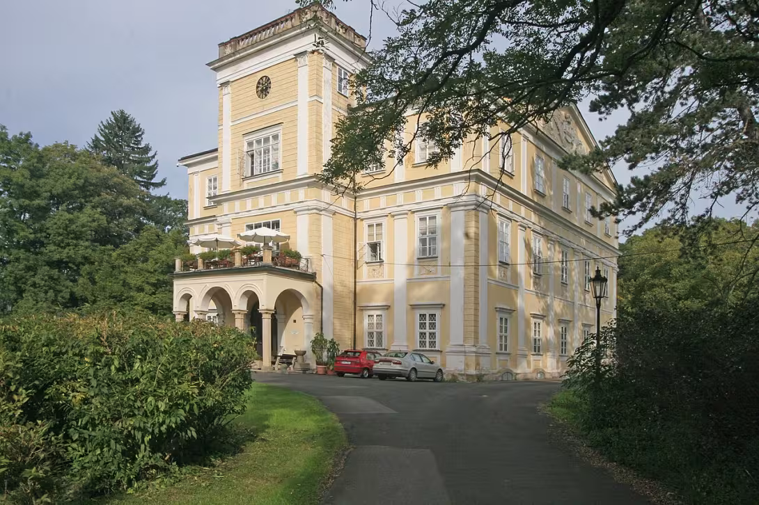Dzisiejszy widok – Zámek Milíčeves