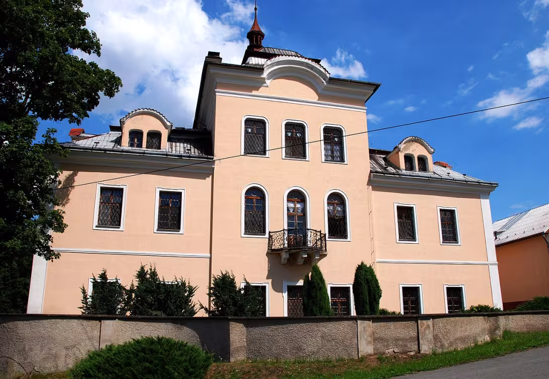Dnešní pohled – Zámek Nalžovice