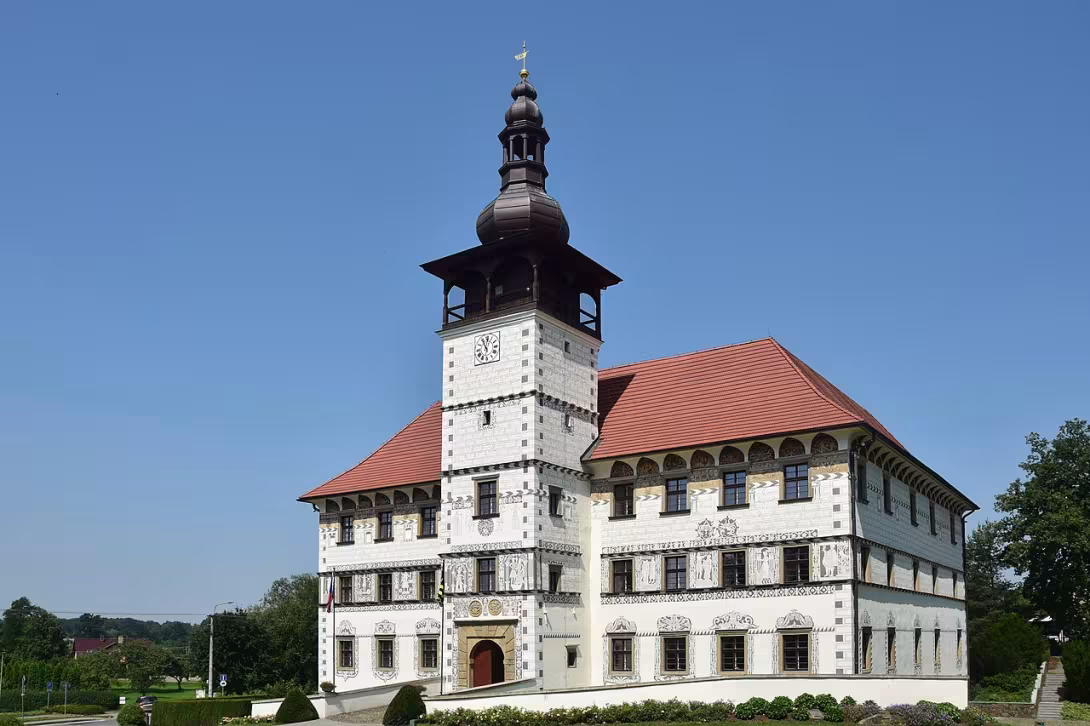 Dnešní pohled – Zámek Stará Ves nad Ondřejnicí