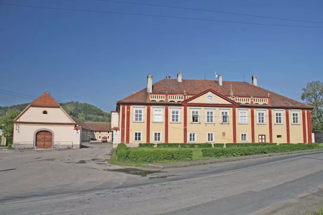 Dnešní pohled – Zámek Tetín