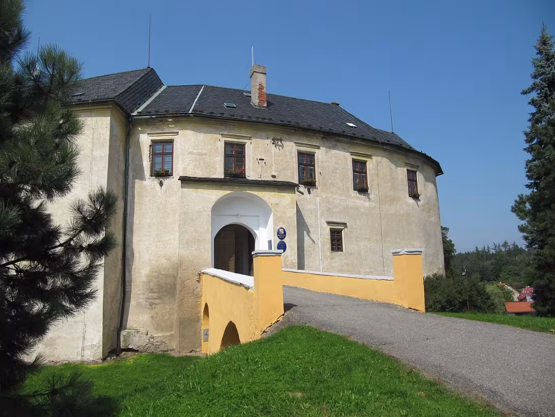 Dnešní pohled – Zámek Tršice