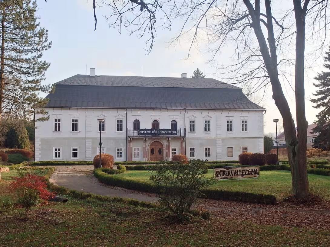 Dnešní pohled – Zámek Vlčice