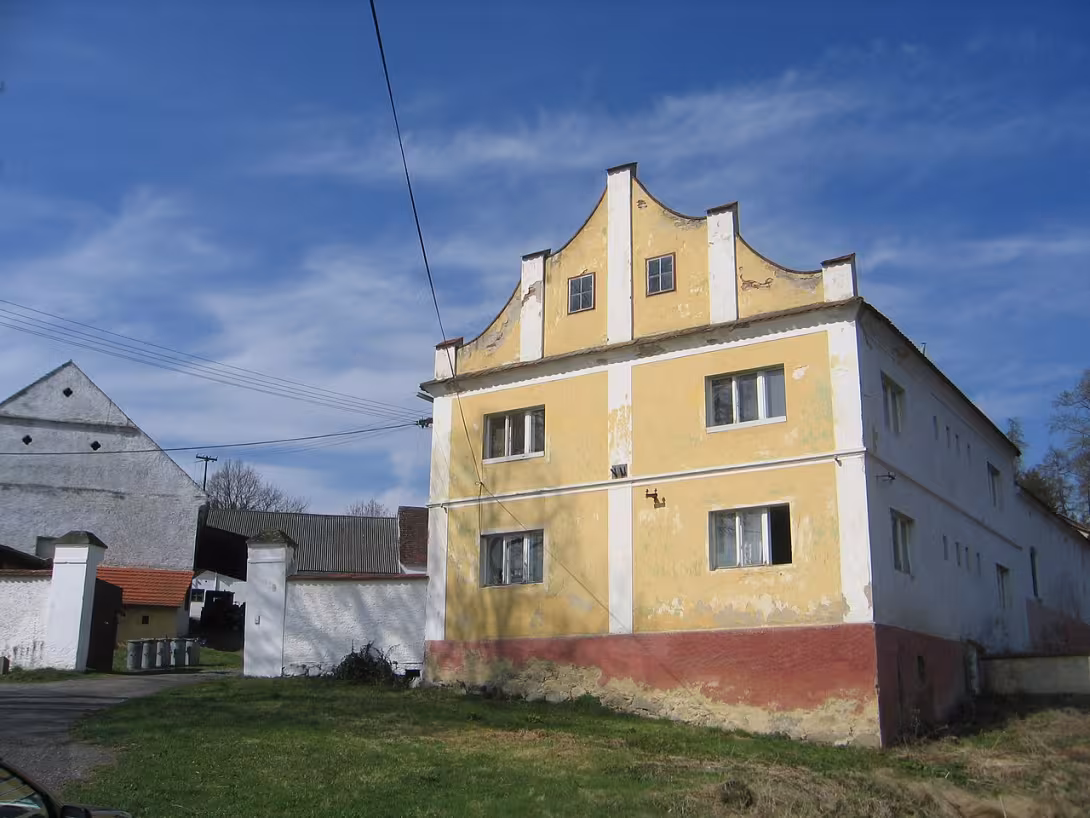Dnešní pohled – Zámek Vojnice