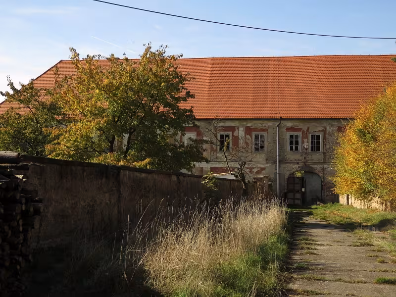 Today's view – Zámeček Krukanice