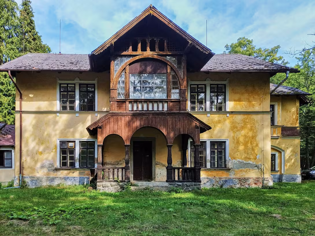 Dnešní pohled – Zámeček Roželov