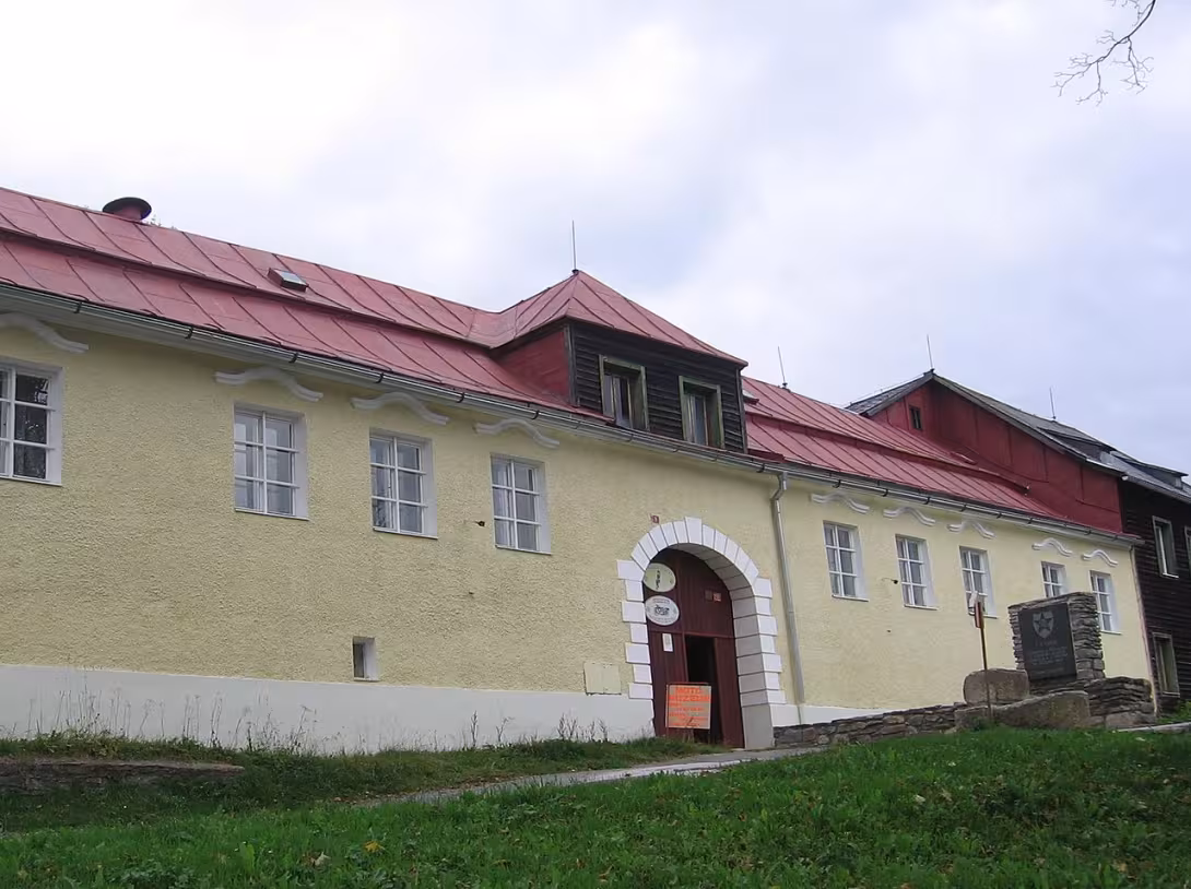 Dnešní pohled – Zámeček Železná Ruda