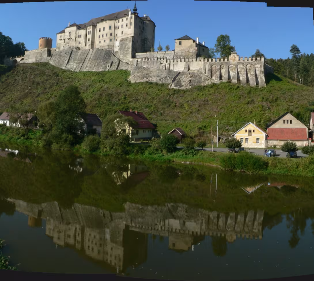 Dnešní pohled – hrad Český Šternberk