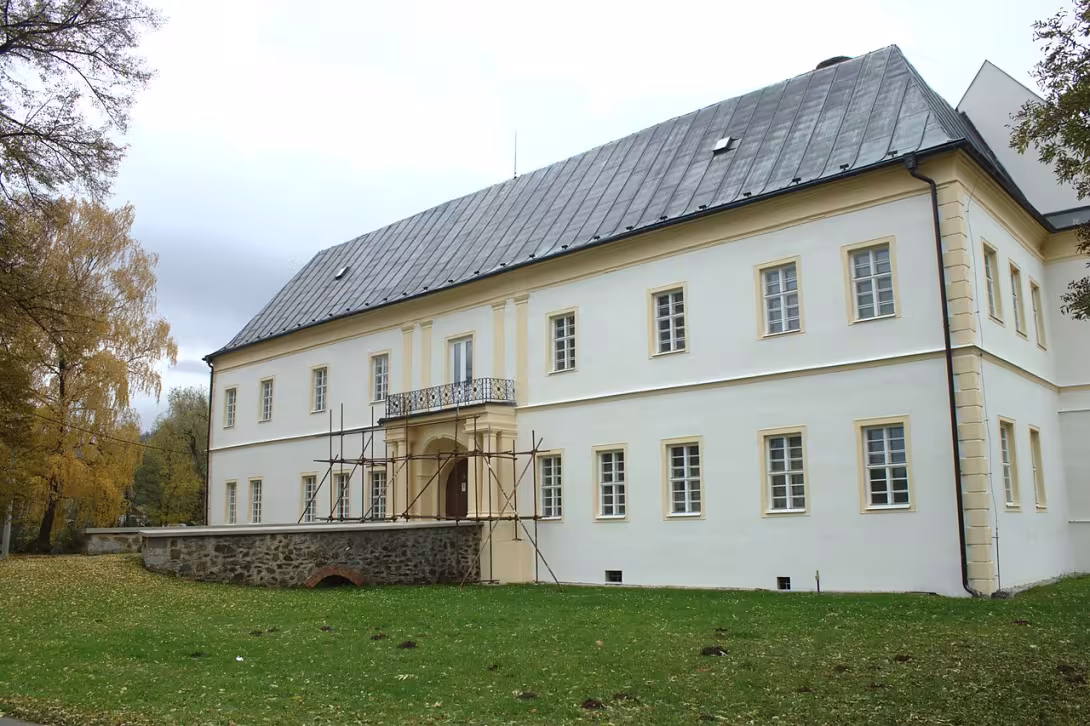 Today's view – zámek Brantice