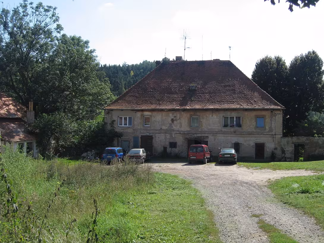 Dnešní pohled – zámek Brodec